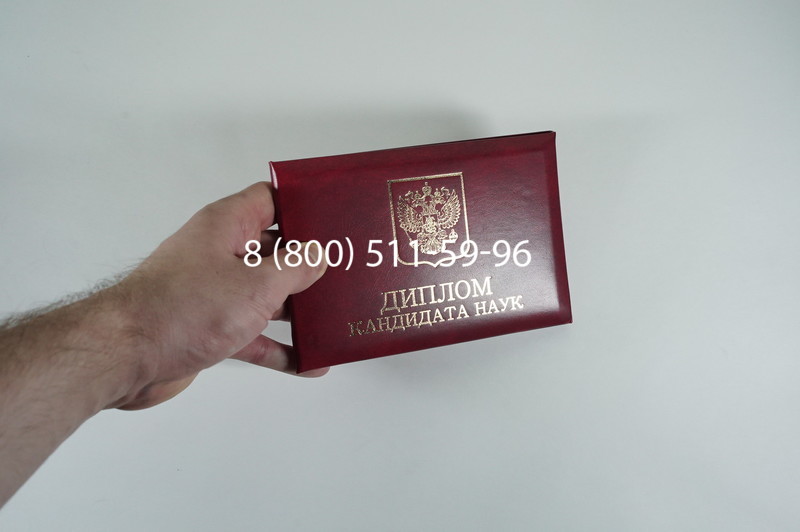 Диплом кандидата наук 2010 в Новокуйбышевске